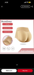 Seamless Push-Up Hip Enhancer Panty