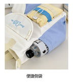 Korean Style Casual Shoulder Crossbody Bag for Girls Student Class Tutoring Tote Bag