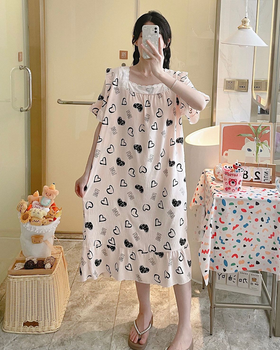 Square Cotton Mexi
