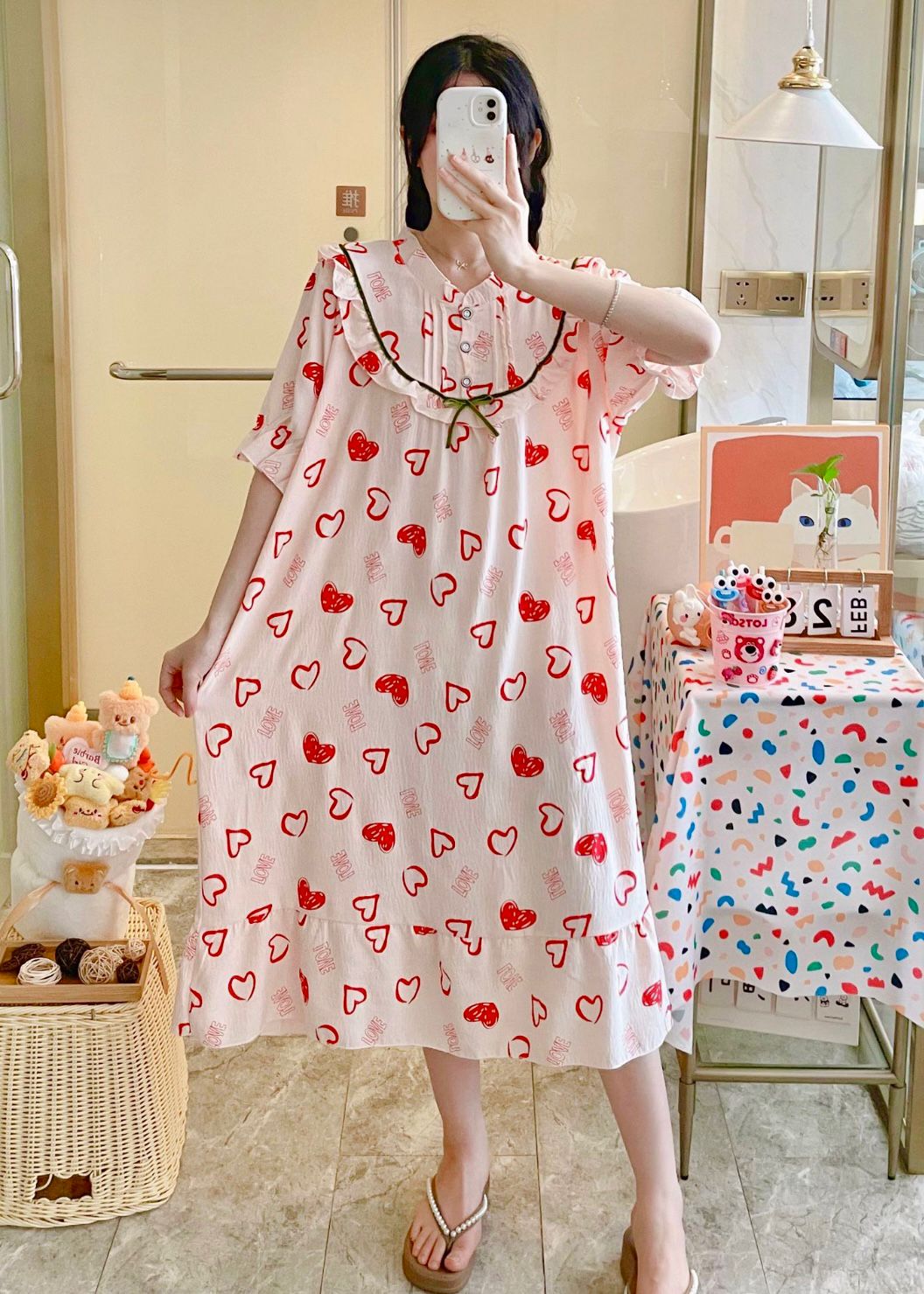 Round Neck Cotton Mexi