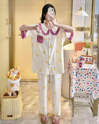 Imported High Quality Cloud Cotton Pajama Set