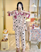 Imported High Quality Cloud Cotton Pajama Set