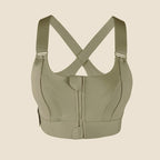 Premium Front Zip Sports Bra