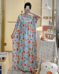 Long Printed Cotton Mexi