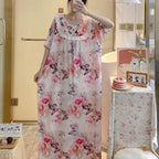 Long Printed Cotton Mexi